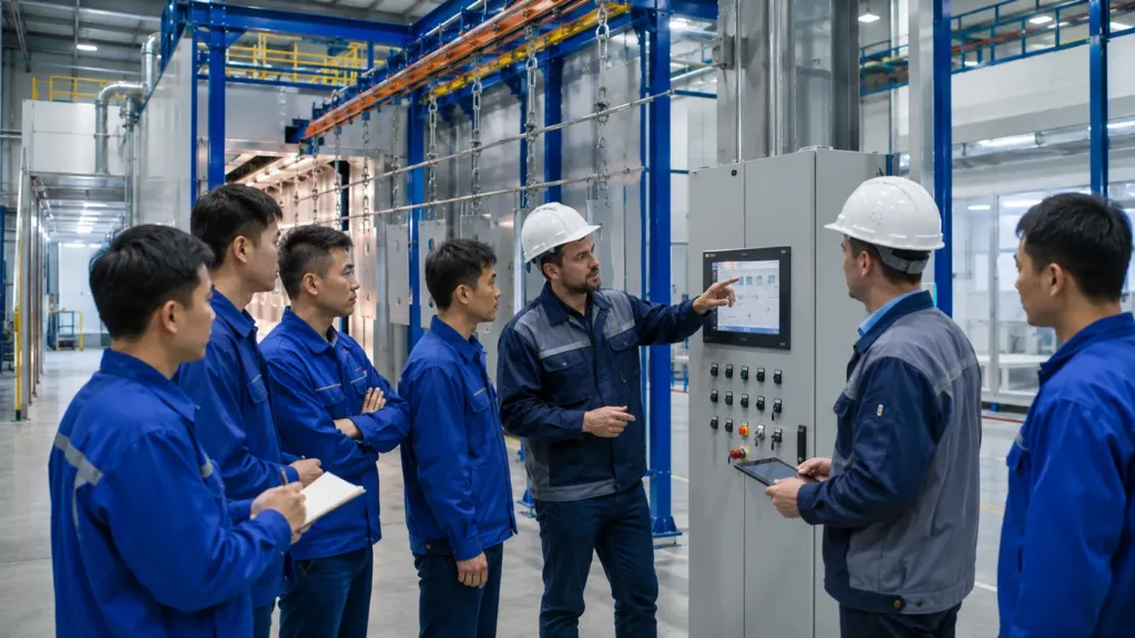 Giải pháp Dây chuyền sơn công nghiệp trọn gói: Từ tư vấn thiết kế đến chuyển giao công nghệ chuẩn Châu Âu 22 Chuyển giao công nghệ và đào tạo vận hành dây chuyền sơn
